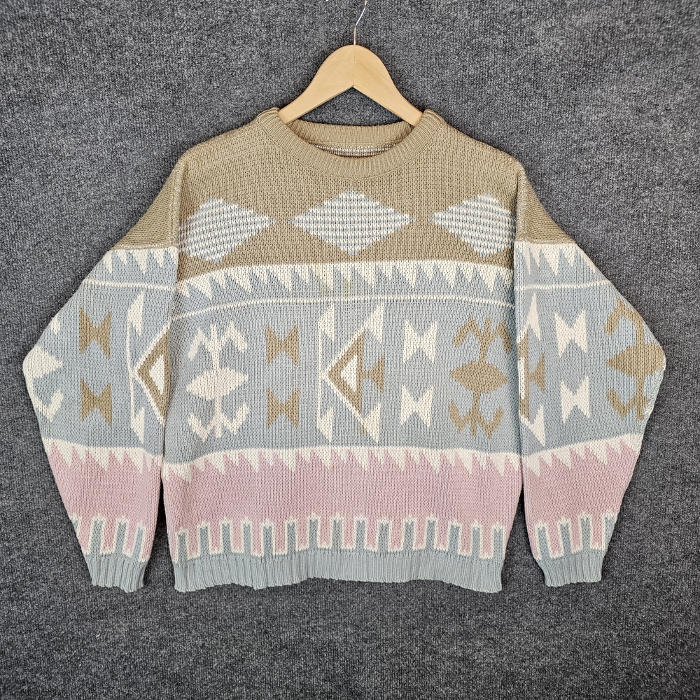Cozy Up in This Vintage Aztec Dream Sweater! - Straight From Grandma's To Yours!
